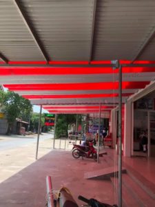 mái xếp hoàng mai