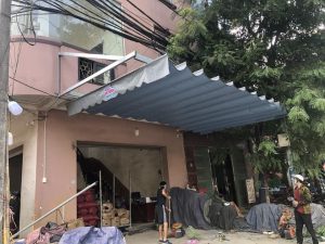 báo giá mái xếp